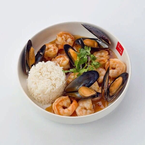 Жаркое из морепродуктов