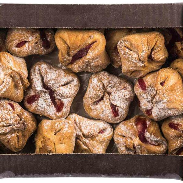 Восточные сладости мучные из песочного теста Арт-Кондитер Розанчик с клюквенным конфитюром