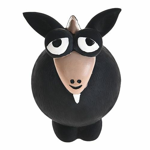 Foxie игрушка для собак (козленок с пищалкой),латекс, серый, 12х7.5х7.5 см