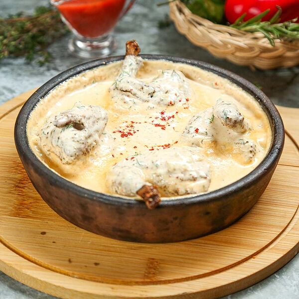 Чкмерули с курицей
