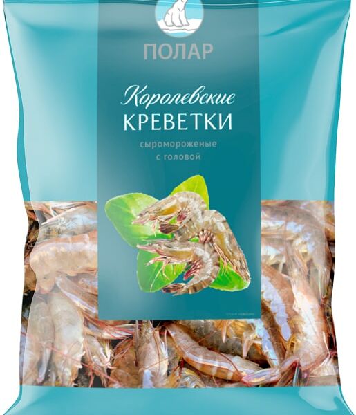Креветки Polar Королевские 40/60 500г