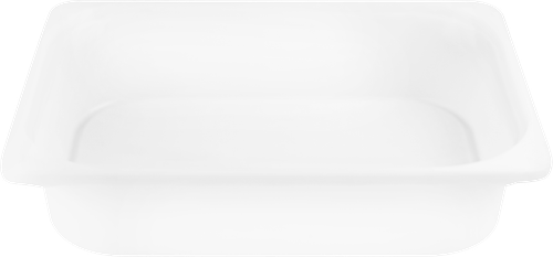 Контейнер Т 42х30х10см белый, полипропилен