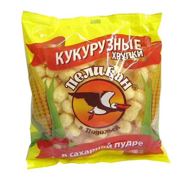 Кукурузные палочки Пеликан 65г подольск
