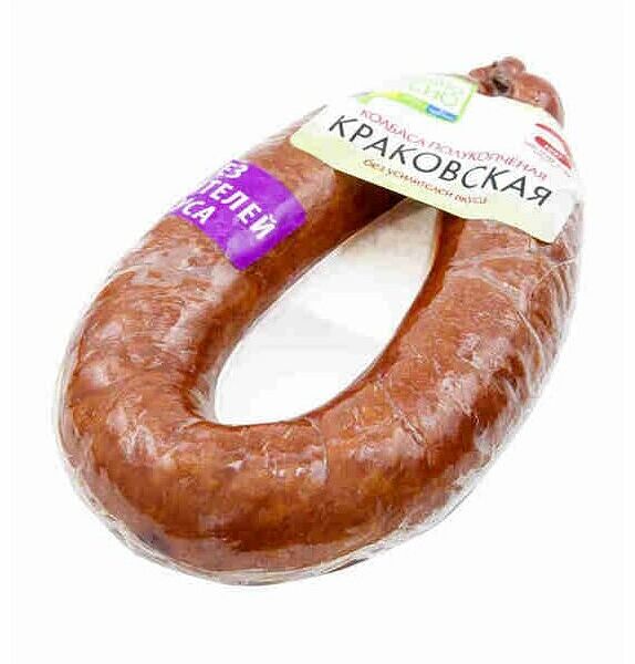 Колбаса полукопчёная Краковская Мясной Дом Бородина