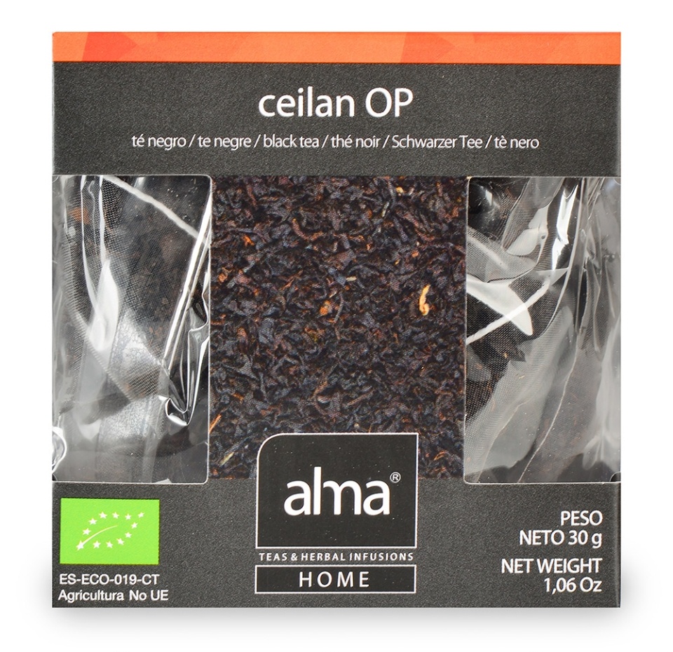 

Чай черный Alma Home Ceylon пирамидки 15 шт. х 1.86 г