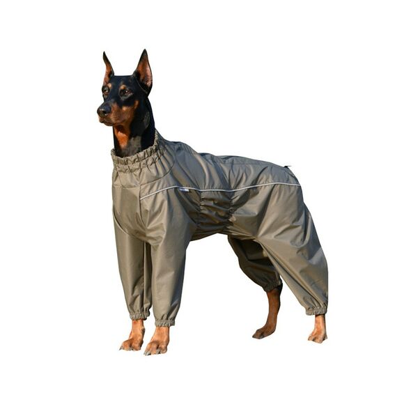 Комбинезон для собак Osso-Fashion (мальчик) мембрана, хаки р.70-1