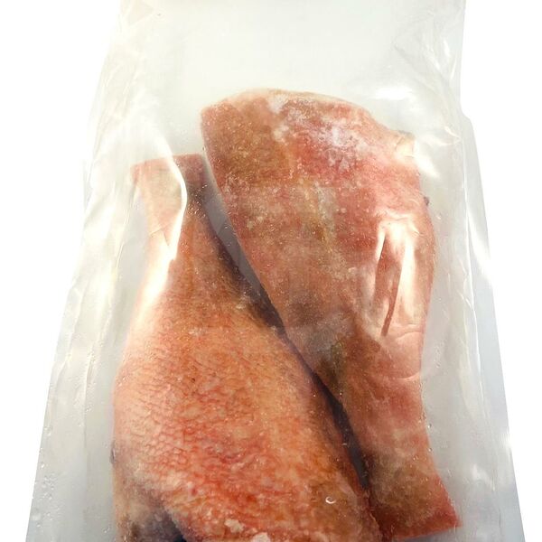 Окунь Nord Pilgrim морской тушка без головы потрашеный с кожей без головы вес