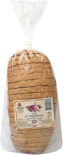 

Хлеб Новоалтайский хлебокомбинат с отрубями нарезка 300 г