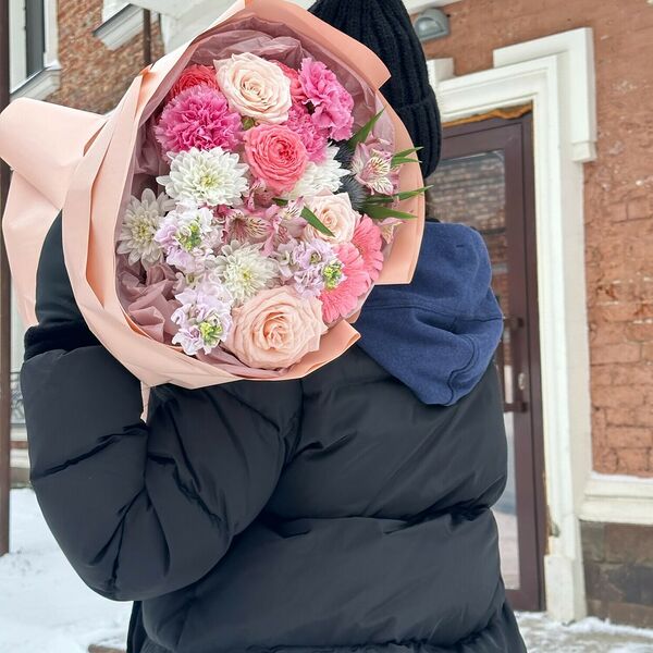 Розовый позитив