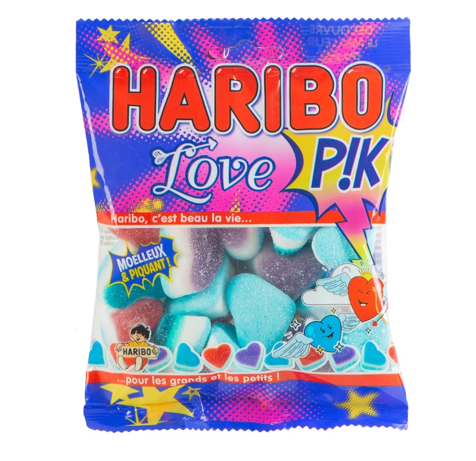 

Жевательный мармелад HARIBO Любовь с кислинкой 100 г, Испания