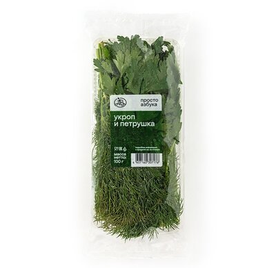 Зелень Просто Азбука укропа и петрушки,100 г
