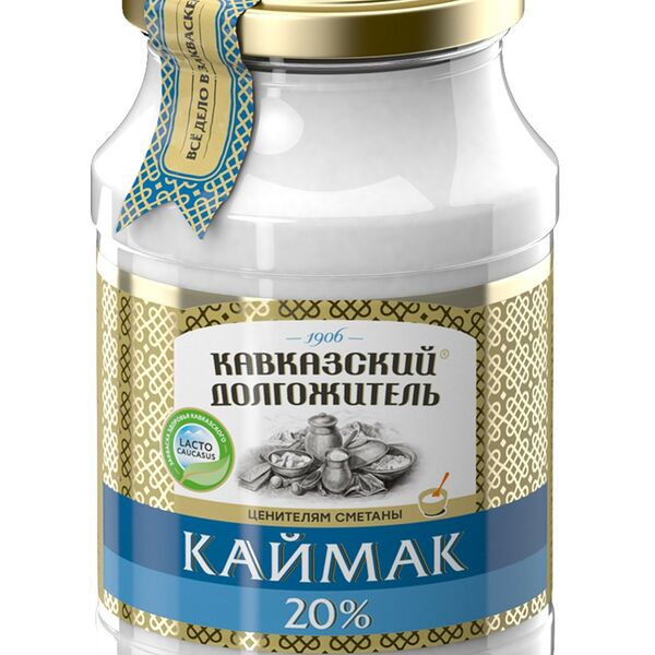 Каймак Кавказский долгожитель 20%