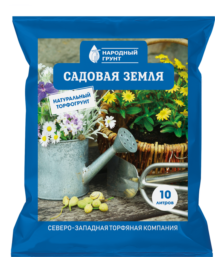 

Земля садовая Народный Грунт, 10 л