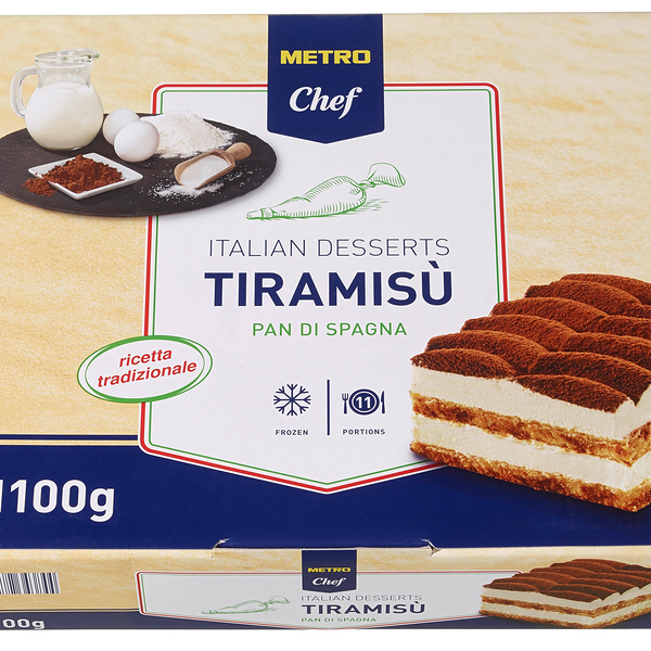 Тирамису Metro Chef Бисквит замороженный