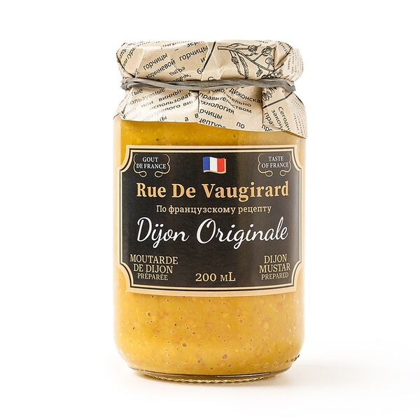 Горчица Rue De Vaugirard зернистая 190г, Россия