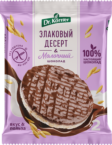 

Десерт злаковый Dr. Korner Рисовый с молочным шоколадом 34 г