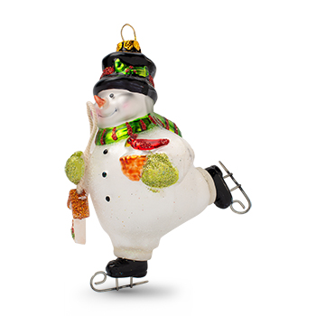 

Игрушка для елки Holiday Classics Снеговички-спортсмены стекло, 7,5*5,5*11 см, Китай