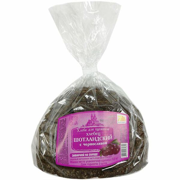 Хлеб Переславский ХЗ Шотландский с черносливом, 200г