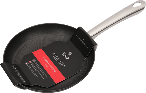 

Сковорода TALLER Expertise Steel 20см, чугун, нержавеющая сталь, индукция, антипригарное покрытие