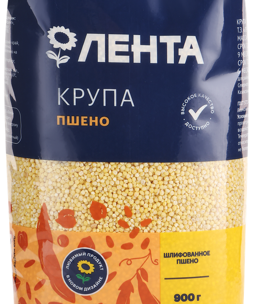 Пшено ЛЕНТА 1-й сорт
