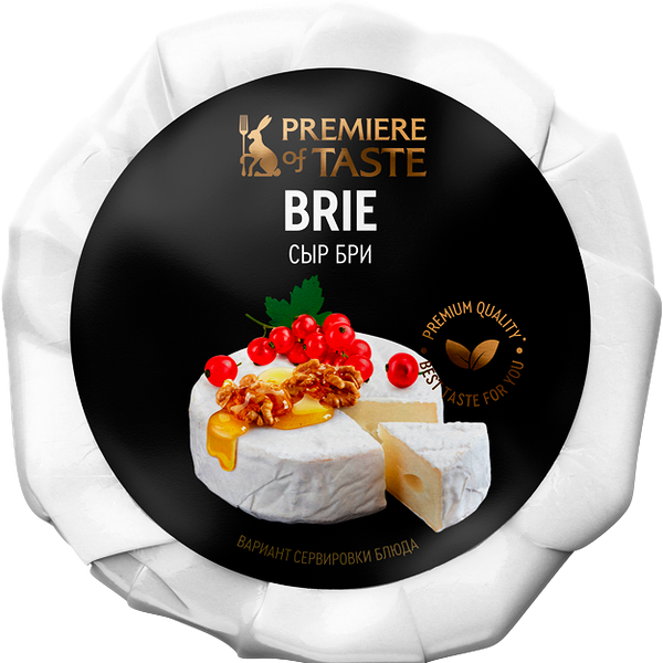 Сыр Premiere Of Taste мягкий с белой плесенью Бри 125 г
