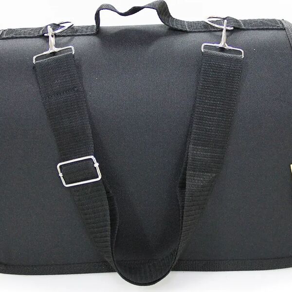 HOMEPET сумка-переноска для животных 35 х 22 х 23 см., Черная