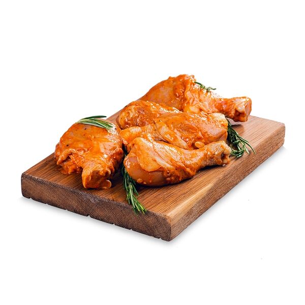 Голень куриная в медово-горчичном маринаде охлажденная от Азбуки Вкуса, 7-9 шт в наборе, вес