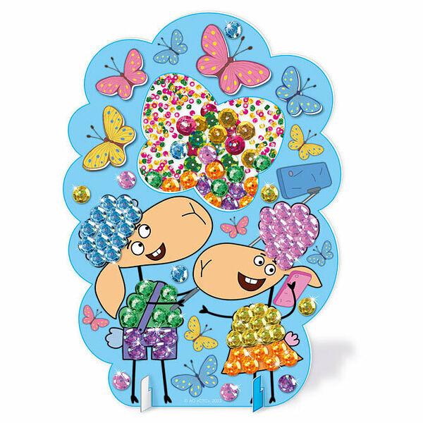 ЛО 38-942 Набор для фигурки 'Отель у овечек. Бабочки на облачке' (шейкер) 11,5*16см Клевер