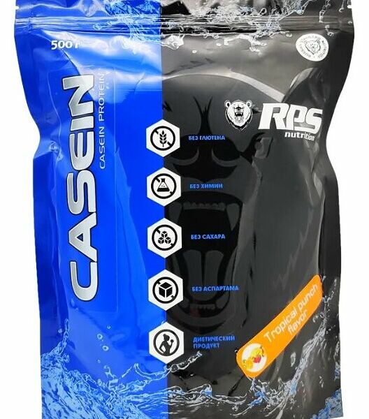 RPS Nutrition Casein Protein - 500 грамм - тропический пунш