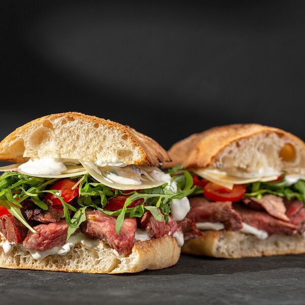 С рукколой и пармезаном