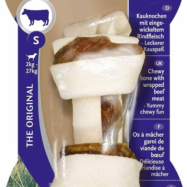 8in1 Delights Beef S косточка с говядиной для мелких и средних собак (11 см.) Говядина, 1 шт.