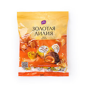 Конфеты Конти Золотая Лилия Тоффи, 200 г