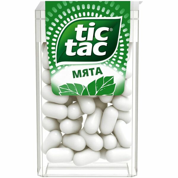 Драже Tic Tac со вкусом мяты, 16г