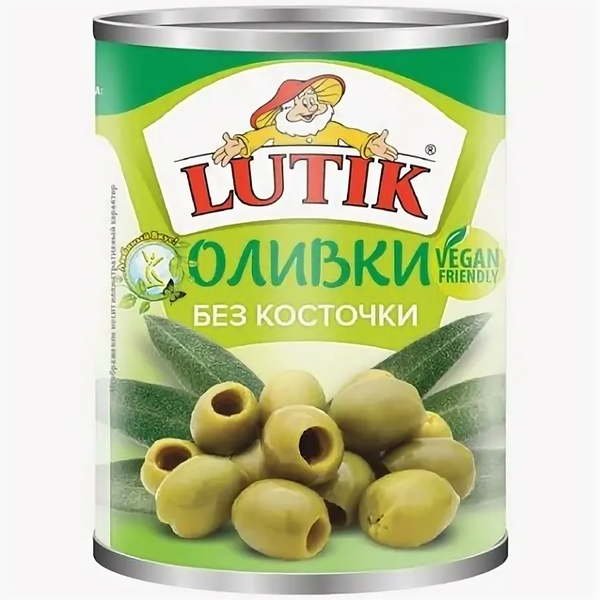 Оливки LUTIK без косточки 280 г