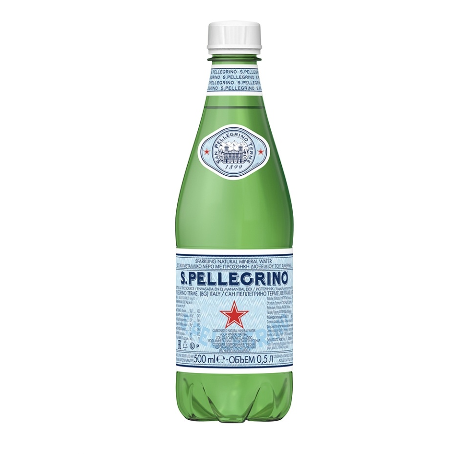 

Вода минеральная S. Pellegrino газированная 0.5 л