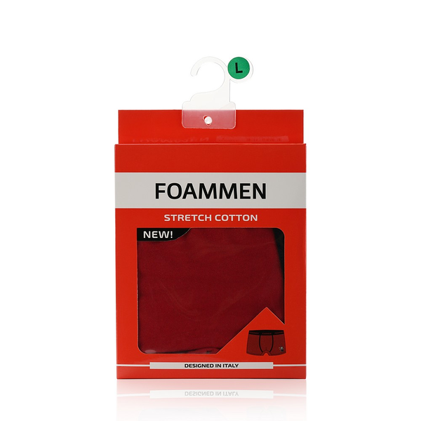 Мужские трусы - боксеры Foammen Fo21007 , Красный кот-моряк , L