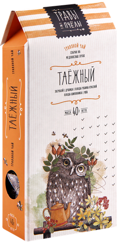 

Чай травяной Травы и пчелы Таежный 40 г