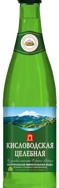 Вода Кисловодская Целебная минерально-столовая 500мл