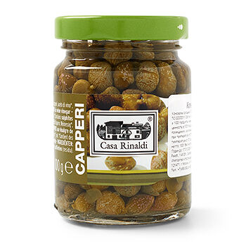 Каперсы Casa Rinaldi в винном уксусе консервированные