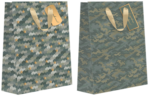 

Пакет подарочный Military премиум, 41х31х10см