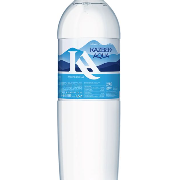 Вода Kazbek Aqua минеральная газированная