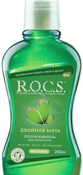 Ополаскиватель для полости рта R.O.C.S. Двойная мята