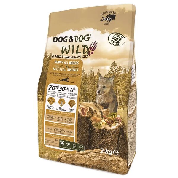 Natural Instinct Корм Dog & Dog Wild сухой для щенков