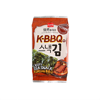 

Чипсы Wang из морских водорослей корейское барбекю 4г, Республика Корея