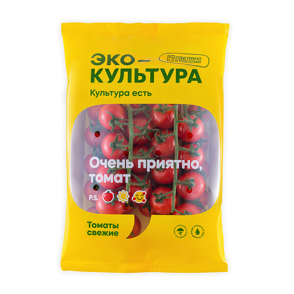 Томаты мини на ветке фасованные ТМ Экокультура/Зеленый стандарт