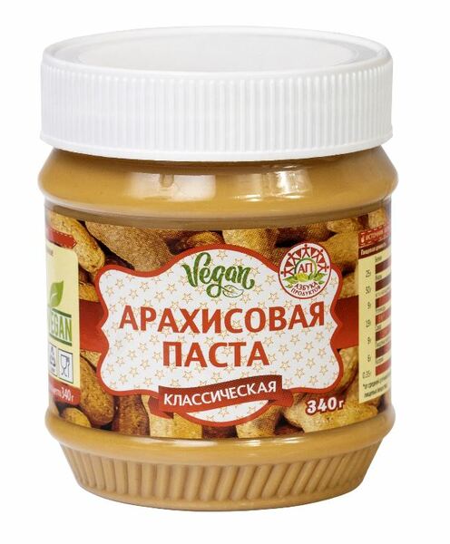 

Паста арахисовая Азбука продуктов Классическая, 340 г