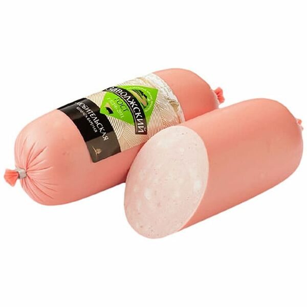 Колбаса варёная Заволжский Любительская категория А ГОСТ вес