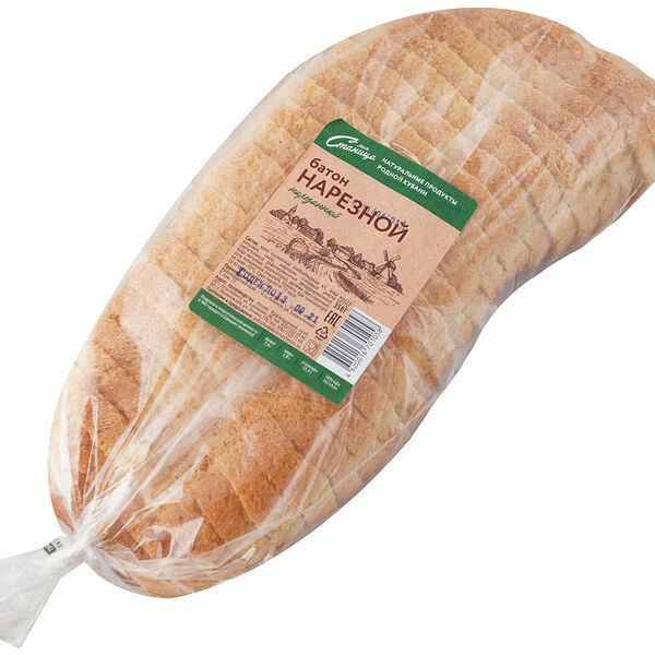 Батон Моя Станица Нарезной в нарезке 350 г