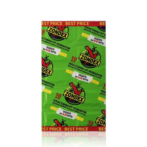 Пластины от комаров Zondex 10шт