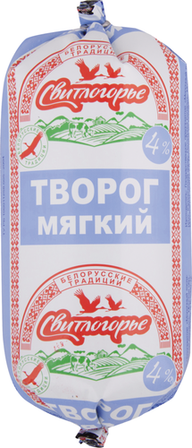 

Творог мягкий Свитлогорье 4% 400 г